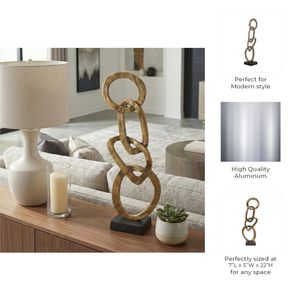 SYLVANWICK GOLD DECOR 22 (IN) 10