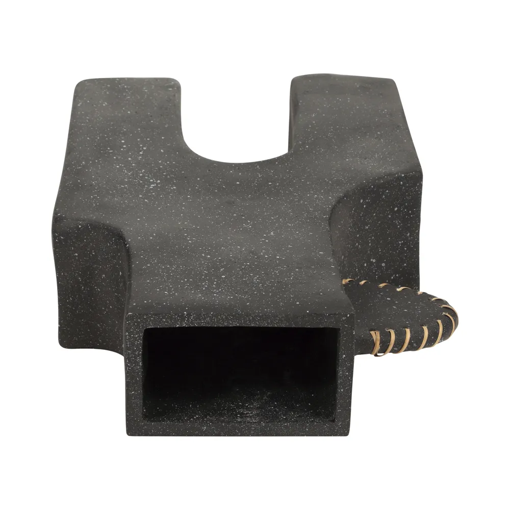 PAXTONWELL BLACK VASE 19 (IN)