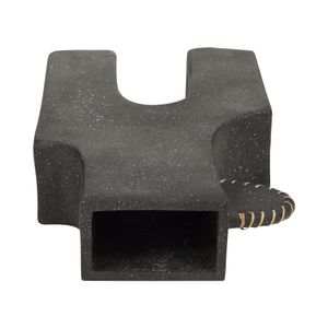PAXTONWELL BLACK VASE 19 (IN) 7