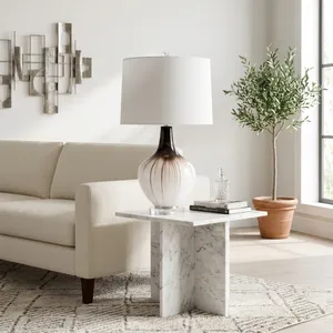 DEXTERPORT WHITE LAMP 27 (IN) 2