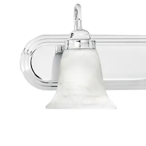 Homestead 18'' Wide 2-Light Vanity Light - Chrome 3