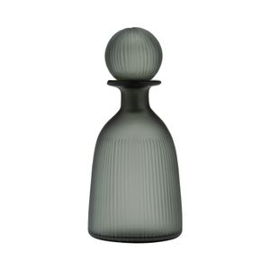 BRENTONFORD GREEN GLASS VASE 13 (IN) 1