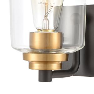 Robins 8'' High 1-Light Sconce - Matte Black 3