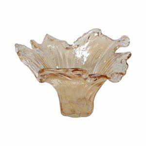 CLAYMORE BROWN GLASS VASE 8 (IN) 1