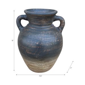 CARLINROSE BROWN VASE 10 (IN) 9