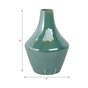 COLEFIELD GREEN VASE 12 (IN) 9