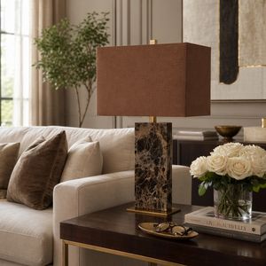 RUTHWOOD BROWN LAMP 27 (IN) 11