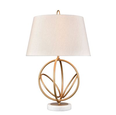 Morely 26″ High 1-Light Table Lamp - Painted Gold