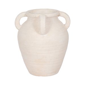 SKYELAKE WHITE VASE 10 (IN) 4
