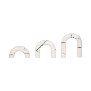 SYLVANOAK SET OF 3 WHITE DECOR 10 (IN) 1