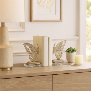 ARLOWCREST SET OF 2 GOLD DECOR 9 (IN) 11