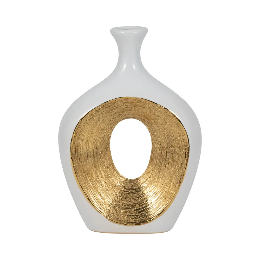HARDENCLIFF WHITE VASE 13 (IN)