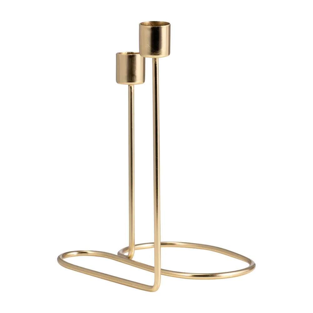 GIBSONGROVE GOLD CANDLE HOLDER 8 (IN)