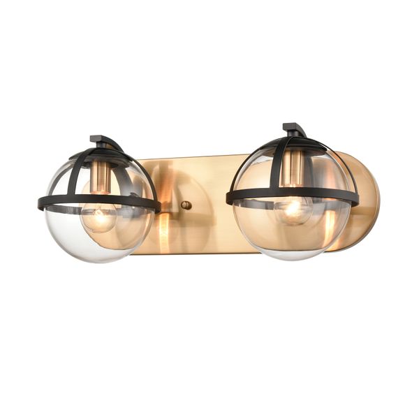 Davenay 16'' Wide 2-Light Vanity Light - Satin Brass