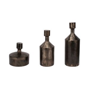FALLONCREST SET OF 3 GOLD VASES 17 (IN) 1