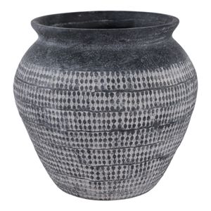 HARKENDALE BLACK VASE 9 (IN) 5