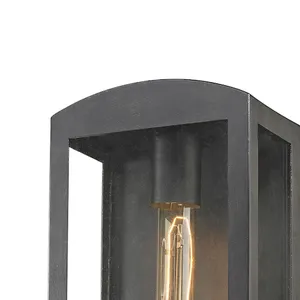 Trenton 17'' High 1-Light Outdoor Sconce - Blackened Bronze 3