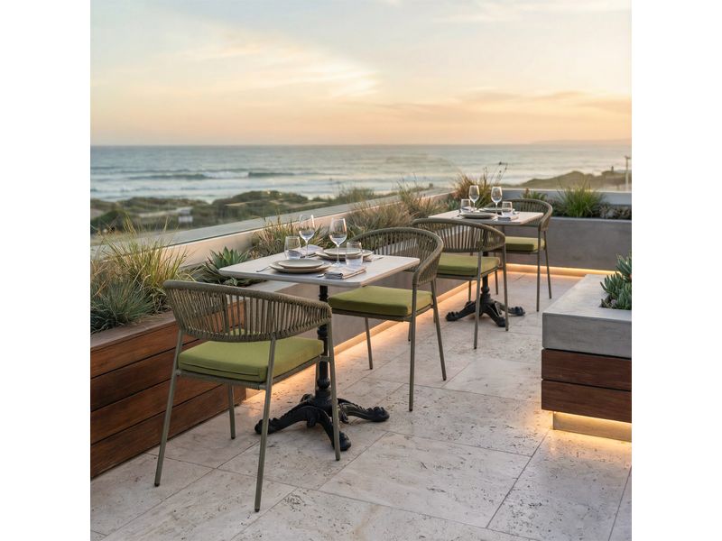 Alfresco Dining Table Gray 8