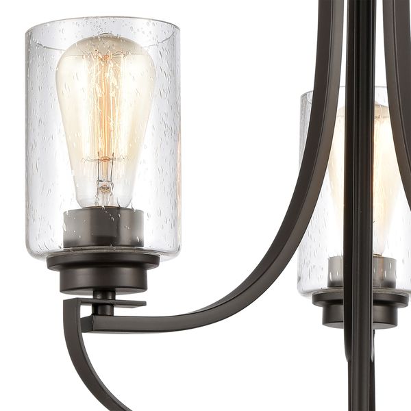 Market Square 19'' Wide 3-Light Chandelier - Oil Rubbed Bronze