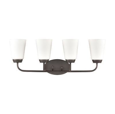 Winslow 28'' Wide 4-Light Vanity Light - Oil Rubbed Bronze