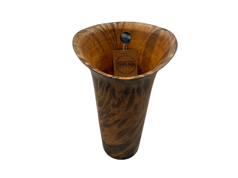 FLUTED VASE L 14.5IN 4