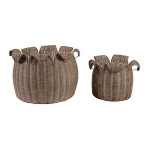 MARCCLIFF SET OF 2 BROWN STORAGE 12 (IN) 4