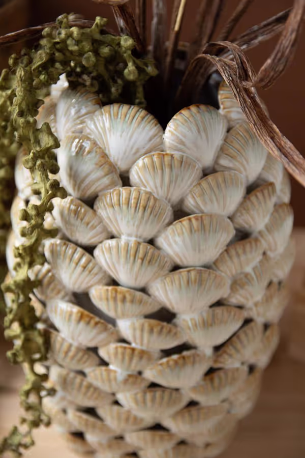 Ceramic Shells Vase