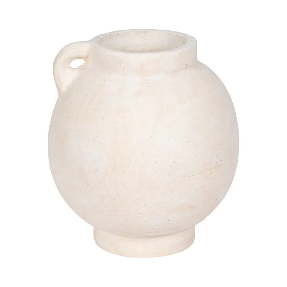 CORBINFORD WHITE VASE 10 (IN)