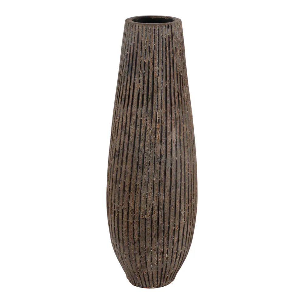 BRAMFORD BLACK VASE 32 (IN)