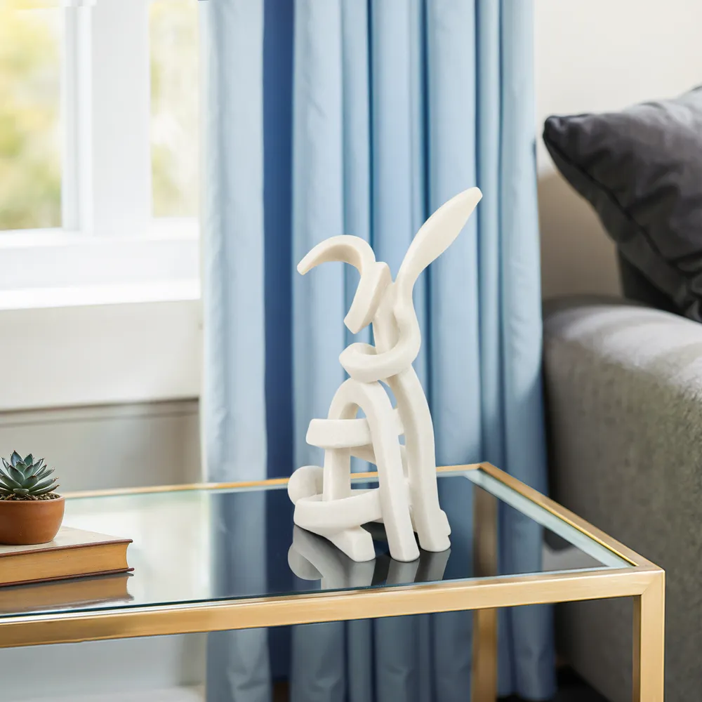 FINNWAY WHITE DECOR 16 (IN)