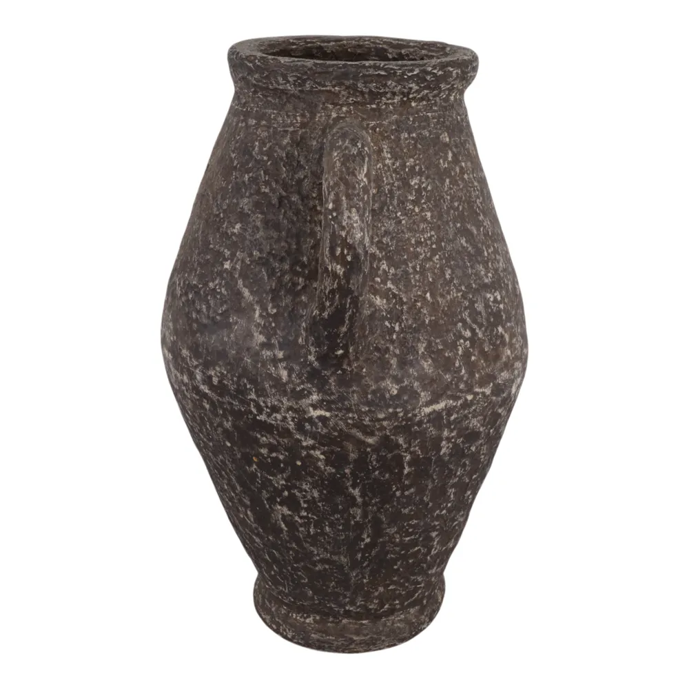 NATESTONE BROWN VASE 31 (IN)