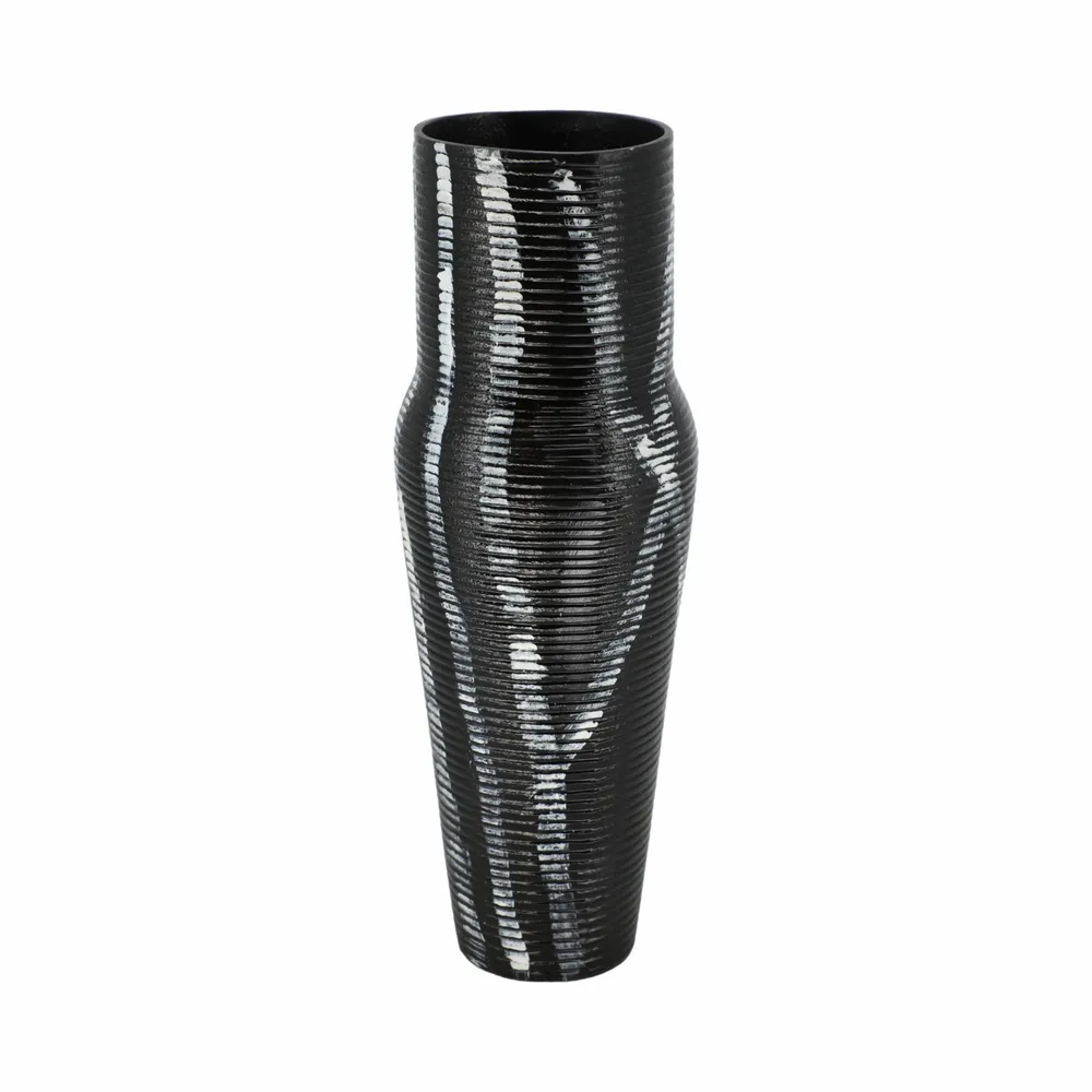 SAGEVALE GRAY VASE 17 (IN)