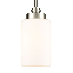 Dawson 4'' Wide 1-Light Mini Pendant - Satin Nickel 4