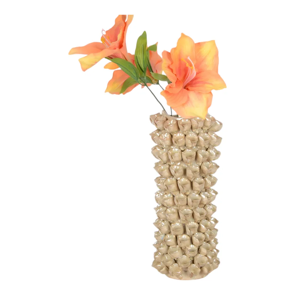 TATEOAK CREAM VASE 13 (IN)