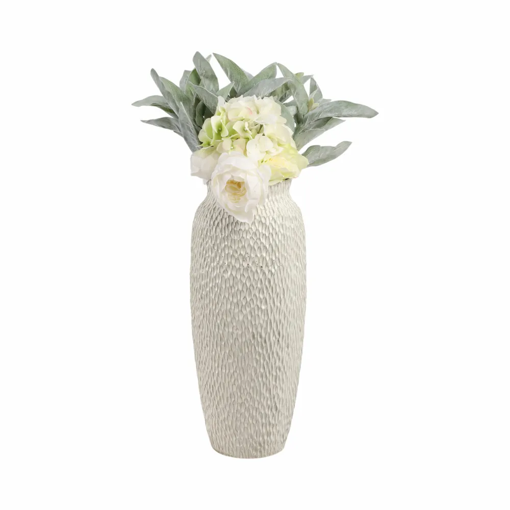 BENNETSIDE WHITE VASE 20 (IN)