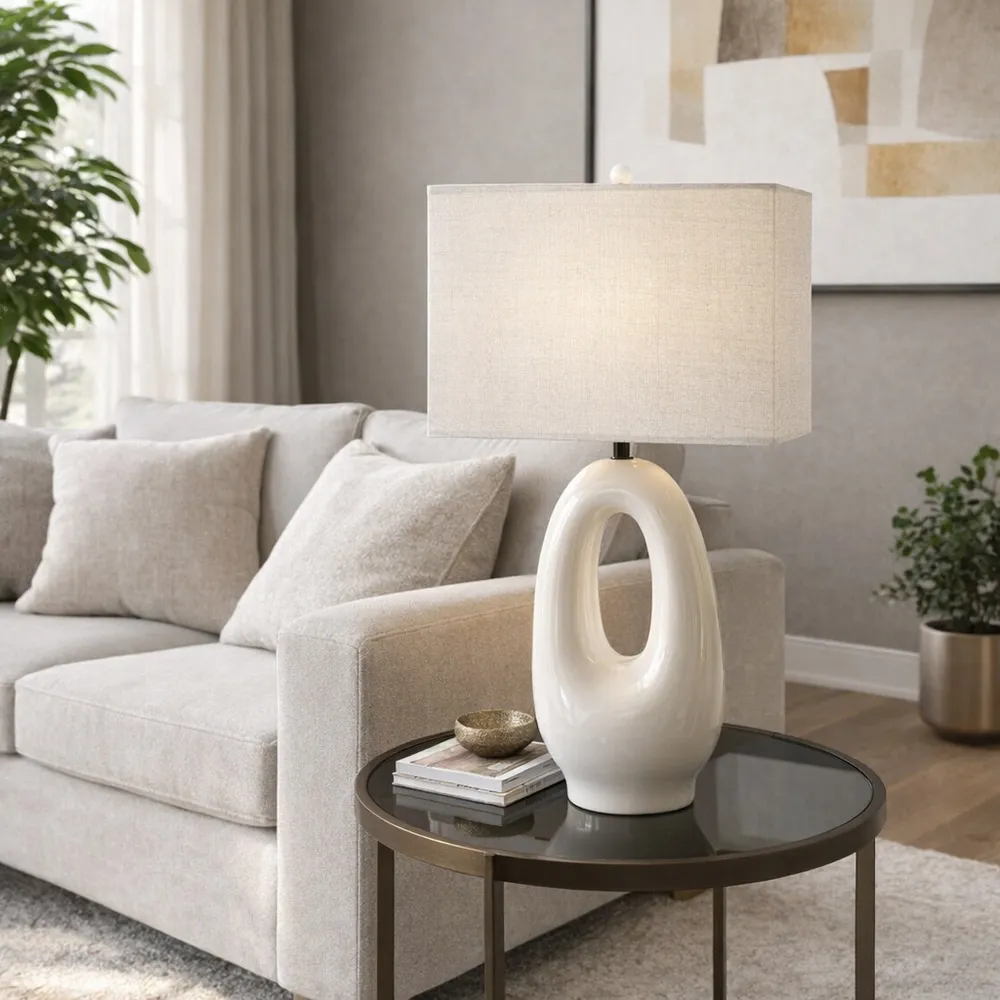 GAIGEWOOD WHITE LAMP 27 (IN)