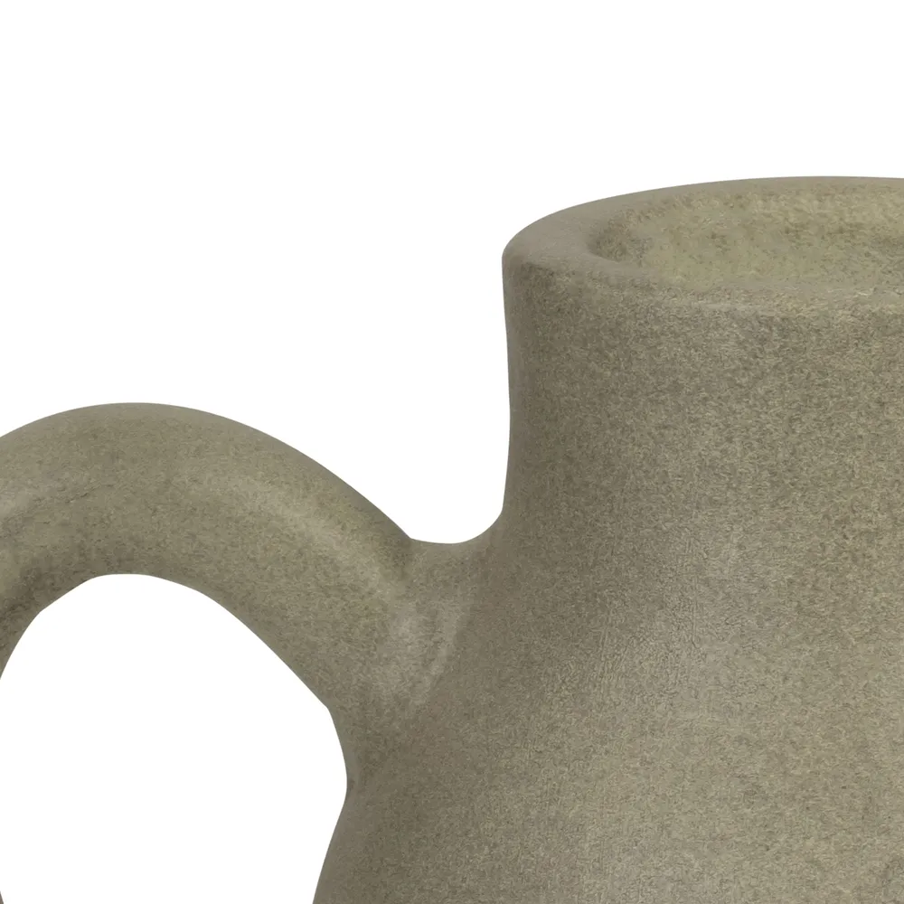SHERMANCLIFF GREEN VASE 9 (IN)