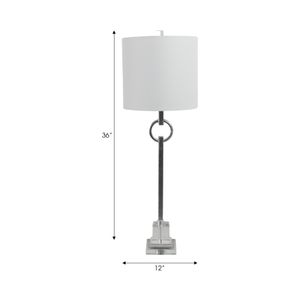 DANFORTHLAKE SILVER LAMP 36 (IN) 7