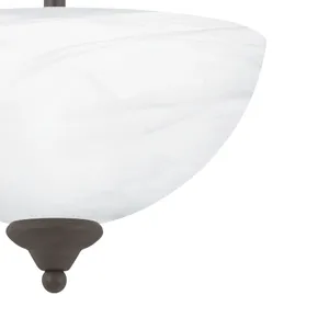 Tahoe 11.75'' Wide 2-Light Semi Flush Mount - Oil Rubbed Bronze 4