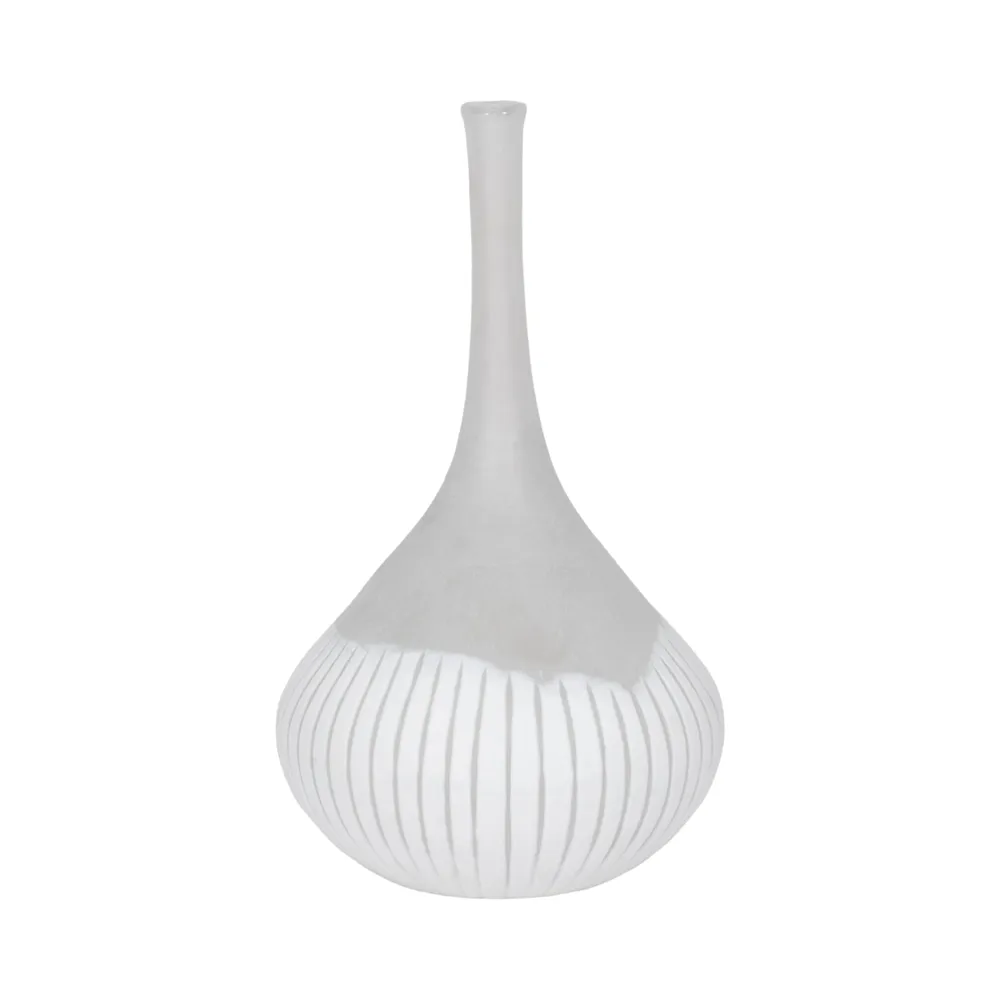 15" DULCET SMALL GLASS BOTTLE
