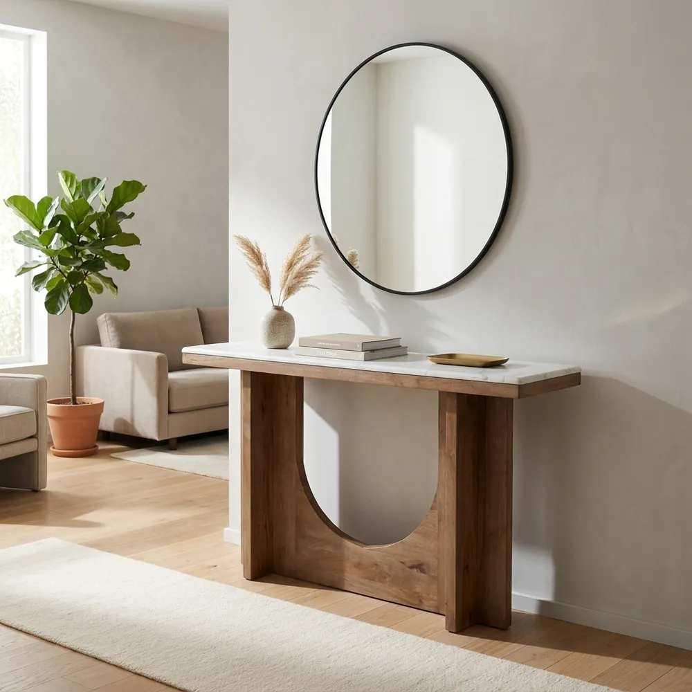 DEANHAM TAN CONSOLE 53 (IN)
