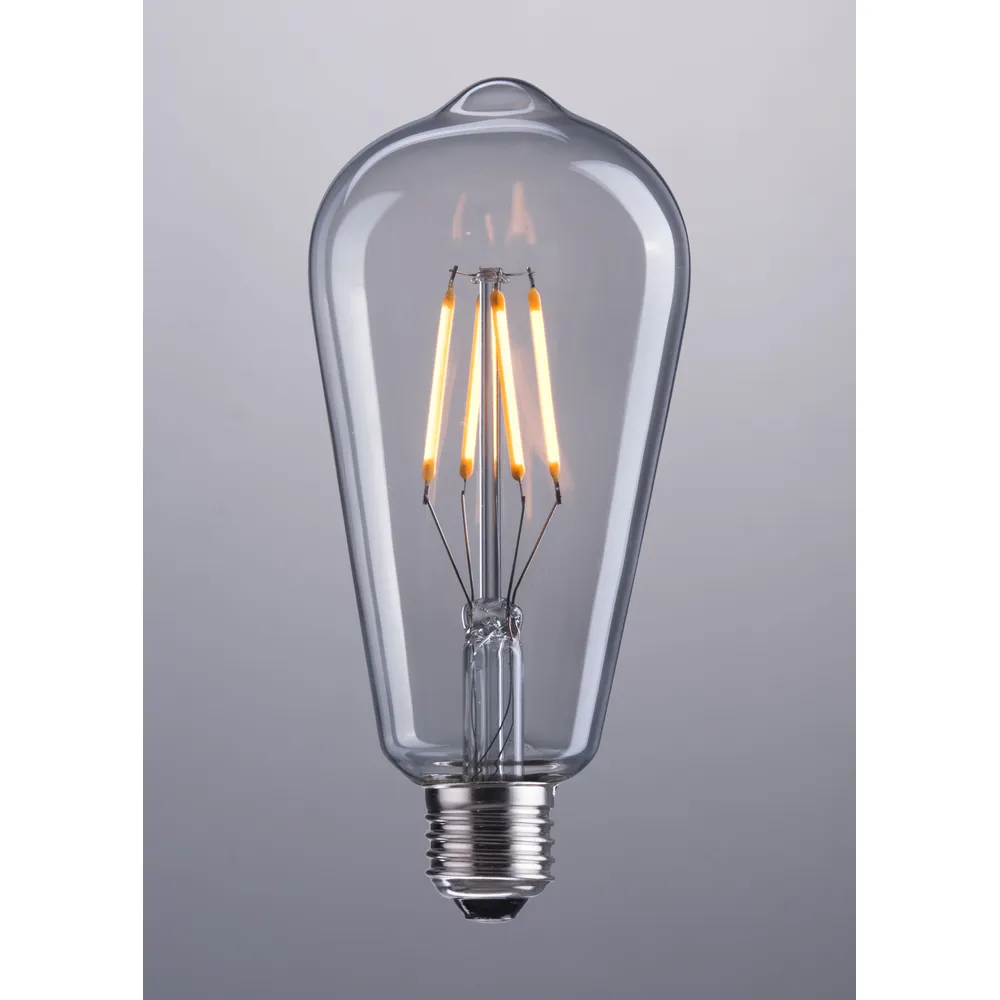 E26 ST64 4W 146x64mm LED Light Bulb Clear
