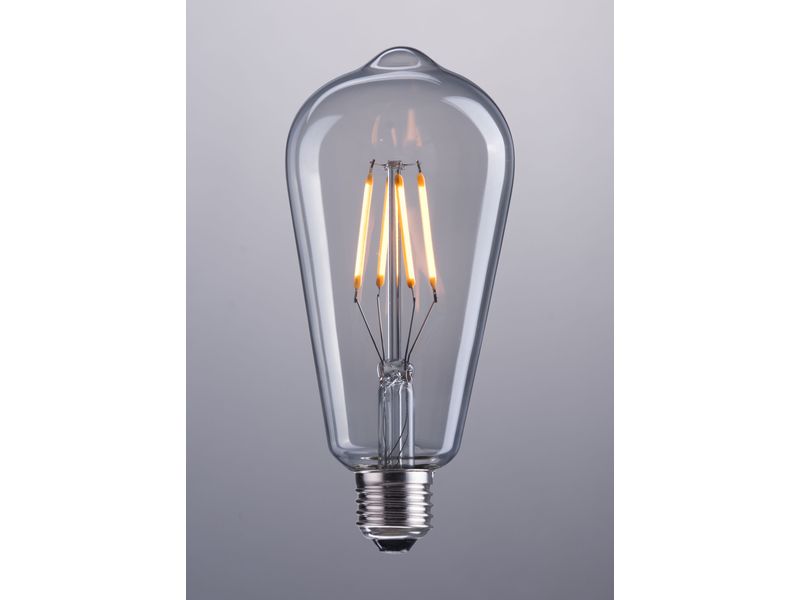 E26 ST64 4W 146x64mm LED Light Bulb Clear 1