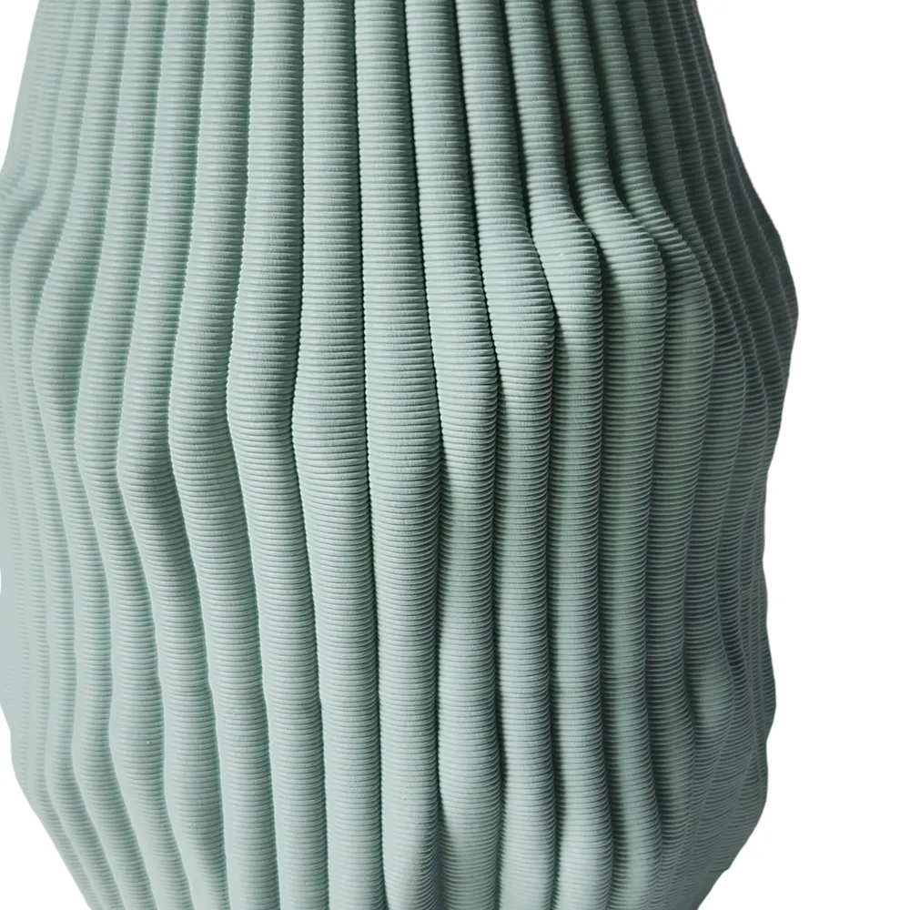 RUBYLEY GREEN VASE 9 (IN)