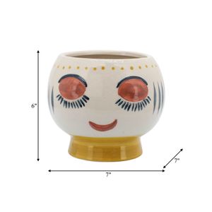ROSSLAND IVORY PLANTER 6 (IN) 9