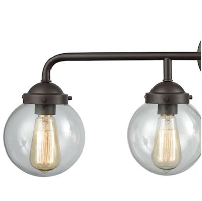 Beckett 33'' Wide 4-Light Vanity Light - Oil Rubbed Bronze