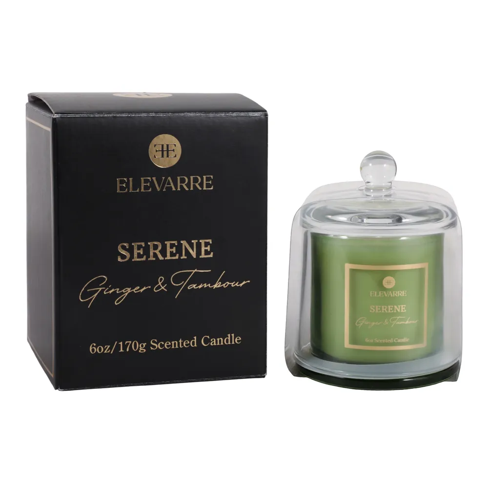 HEMMINGWORTH SERENE GINGER & TAMBOUR CANDLE 5 (IN)