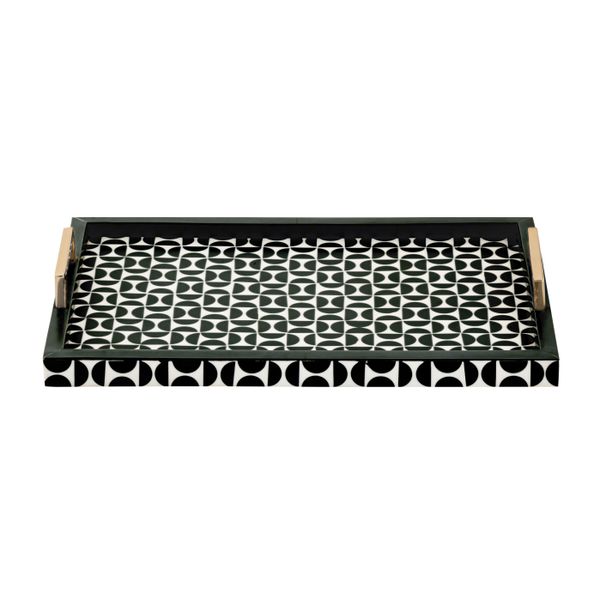Futrelle Tray - Set of 2 Dark Green