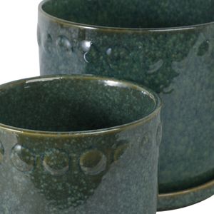 LINTONMORE SET OF 2 GREEN PLANTER 7 (IN) 7