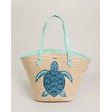 REPEAT TURTLE XL TOTE - SEAFOAM 1